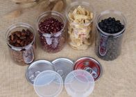 Προσαρμοσμένη ύπαιθρος καπακιών πρόχειρων φαγητών/βάζων της Pet συσκευασίας τσαγιού πλαστική εύκολη - απόδειξη