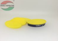 Το κίτρινο ωοειδές PP πλαστικό καπάκι μη χυσιμάτων για τα εύκολα φρούτα ανοικτών τελών μπορεί
