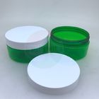 Κενό πλαστικό βάζο της PET με την πράσινη καλλυντική συσκευασία βάζων σώματος/κρέμας