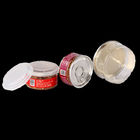 Διαφανές συσκευάζοντας βάζο μαρμελάδας αποθήκευσης της PET πλαστικό με το καπάκι αργιλίου
