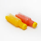 Διαφανές μπουκάλι 250ml χυμού ποτών πλαστικό με την κάλυψη βιδών