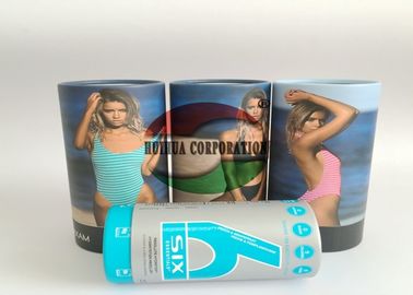 Printed In Full Color Paper Tube Packaging  , Cardboard Paper Tube Box For T-shirt
