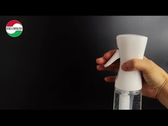 60ml 80ml 100ml 120ml πλαστικό μπουκάλι ψεκασμού λεπτής ομίχλης για ιατρικό απολυμαντικό αλκοόλ