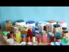 Πλαστικό PET κουτάκι πλαστικό βάζο πλαστικό μπουκάλι για αποθήκευση τροφίμων