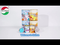 Τύπος χαρτιού παγωτού με αεροστεγές μεταλλικό καπάκι