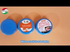 Πλαστικό καπάκι προσαρμοσμένο έγχρωμο κάλυμμα PP κατηγορίας τροφίμων με εκτύπωση καλουπιού Αδιάβροχο λογότυπο Colorfastness Top Li