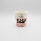 Σωληνάρια δοχείων παγωτού γιαουρτιού γιαούρτι συσκευασίας 24 oz Χάρτινης χρήσης Κύπελλο Παγωτού