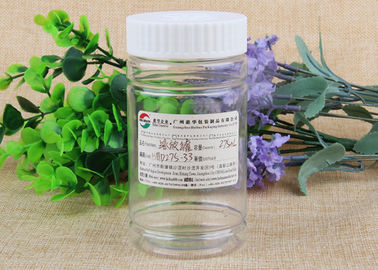 Food Grade 275Ml Dampproof Clear Plastic Packaging Tubes With PP Lid