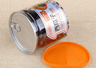 Τροφίμων πλαστικά βάζα 307# της PET κυλίνδρων βαθμού ορατά για τη συσκευασία σπόρων πεπονιών