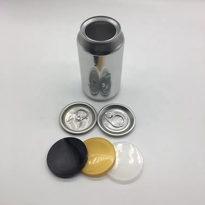 Customized PE Plastic Lid For Pop Can 53mm Soft Drink Can Plastic Cover lid