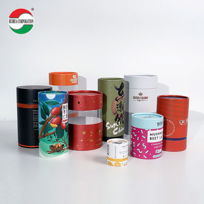 Eco Friendly Cylinder Tea Packaging