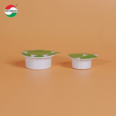 6oz Customize Logo Greek Yogurt Cups Single Wall Plastic Small Size Fruit Ice Cream Cups Lids PP Material For Snacks Chocolate