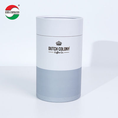 Food Grade Paper Cans Packaging with Aluminum Foil Lining for Tea and Cosmetics
