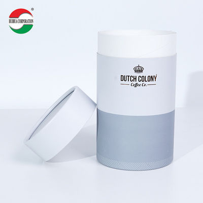Food Grade Paper Cans Packaging with Aluminum Foil Lining for Tea and Cosmetics