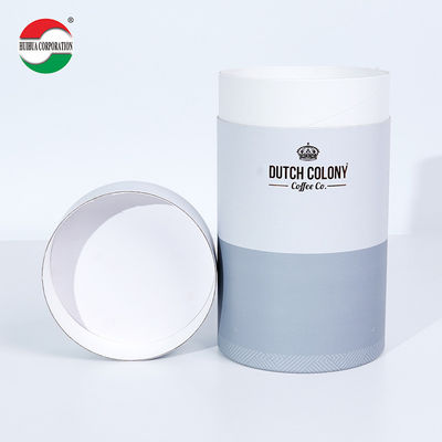 Food Grade Paper Cans Packaging with Aluminum Foil Lining for Tea and Cosmetics