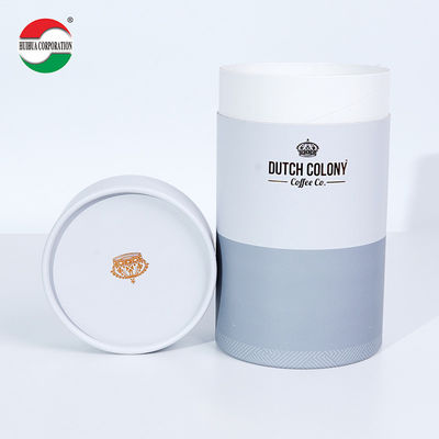Food Grade Paper Cans Packaging with Aluminum Foil Lining for Tea and Cosmetics