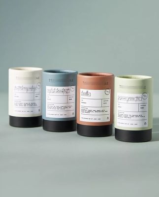 High Quality Customized Eco-Friendly Brown Kraft Paper Cylinder Box Solid Thick Cardboard Tube