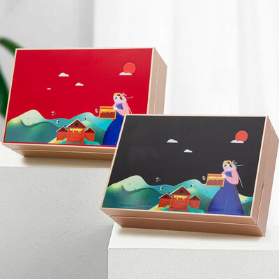 High Quality Luxury Paper Cardboard Honey Jar Bottle Packaging Black Elegant Magnetic Honey Box