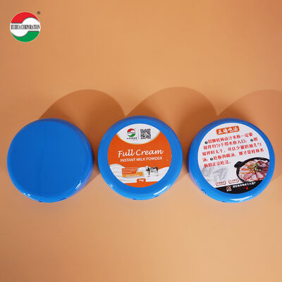 Plastic Lid Custom Color Food Grade PP Cover with Mold Printing Waterproof logo Colorfastness Top Lids