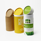 Συσκευασία καφέ τσαγιού σωλήνων εγγράφου της Kraft χαρτονιού βαθμού τροφίμων