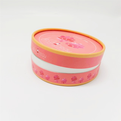 T - Shirt Clothes Skincare Paper Cans Packaging Round Cardboard Apparel Paper Boxes