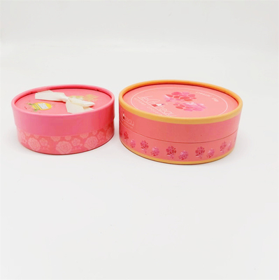 T - Shirt Clothes Skincare Paper Cans Packaging Round Cardboard Apparel Paper Boxes