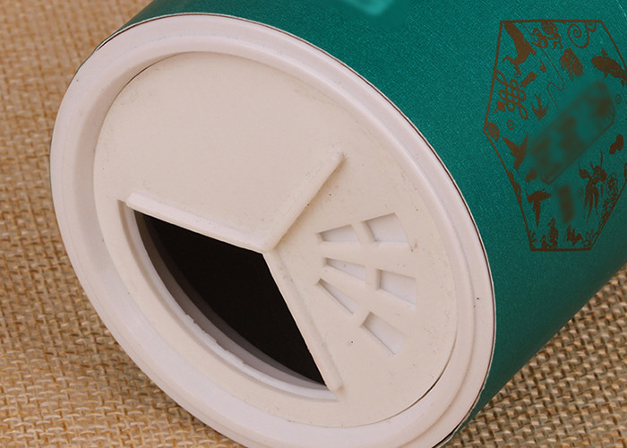 Πλαστικό καπάκι Eco δονητών - φιλικά σύνθετα δοχεία εγγράφου για το καρύκευμα/το άλας/τη σκόνη