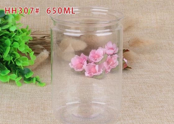 650ml το εύκολο ανοικτό τέλος PET μπορεί μεταλλικό κουτί να αερίσει - απόδειξη για τα ξηρά τρόφιμα διαφανή