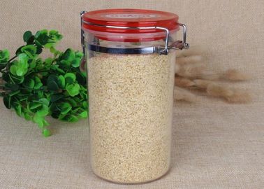 Food Grade Airtight Canister Clear Plastic Cylinder For Storage Packaging