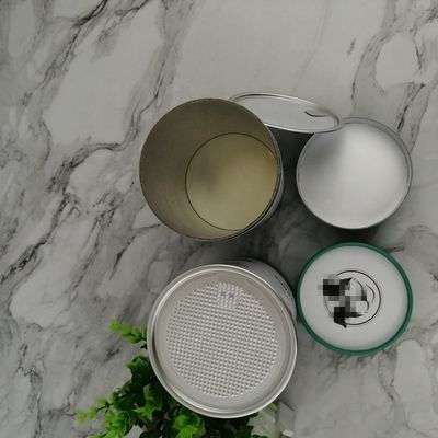 Food Grade Tea Paper Jar Customized Craft Paper Bio-degradable Cylinder Carton Packaging Tube Sealed Moisture-proof Chewing Gum