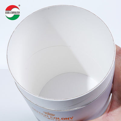 Food Grade Paper Cans Packaging with Aluminum Foil Lining for Tea and Cosmetics