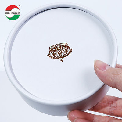Food Grade Paper Cans Packaging with Aluminum Foil Lining for Tea and Cosmetics