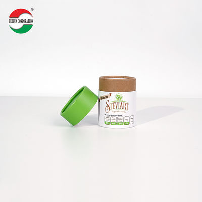 Custom Printed Kraft Paper Tube with Foil Lining for Food Powder