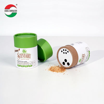 Custom Printed Kraft Paper Tube with Foil Lining for Food Powder