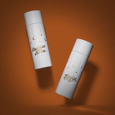Recycled Custom Logo Kraft Round Paper Container for Kids Puzzle Building Blocks Pencil Toys Cardboard Paper Tube Packaging