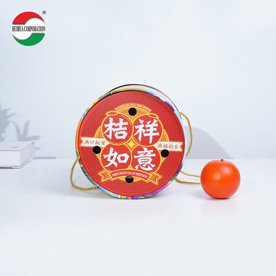 Customized Size Kraft Paper Tube Packaging for Fruits - Biodegradable and Sustainable