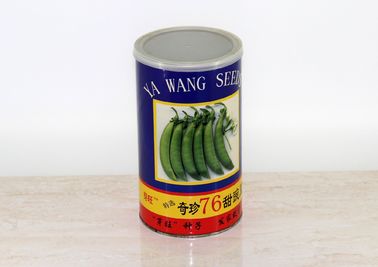 CMYK 4 color offset printing Paper Composite Cans For Baby Foods , Easy Open Lid
