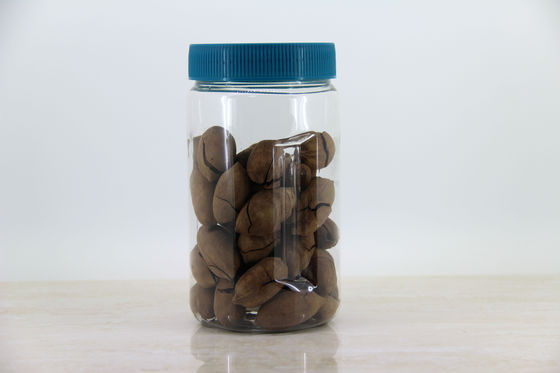 Αεροστεγής σαφής βάζων συνήθειας 700ML Pet πλαστικός για τα ξηρά φρούτα/το καρύδι