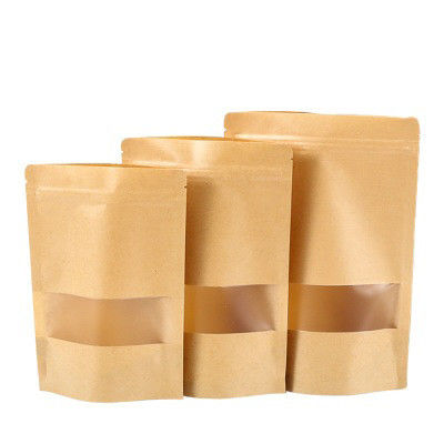 Brown Kraft Paper Bag With Window