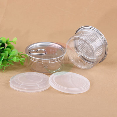 55ml σαφή βάζα της Pet απόδειξης παιδιών καρυκευμάτων ζιζανίων με το εύκολο ανοικτό καπάκι