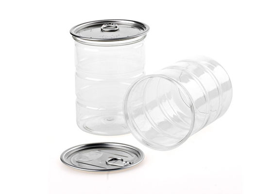 Θερμότητας εύκολη ανοικτή κονσερβοποιημένη καπάκι συσκευασία της PET κυλίνδρων προστασίας σαφής πλαστική